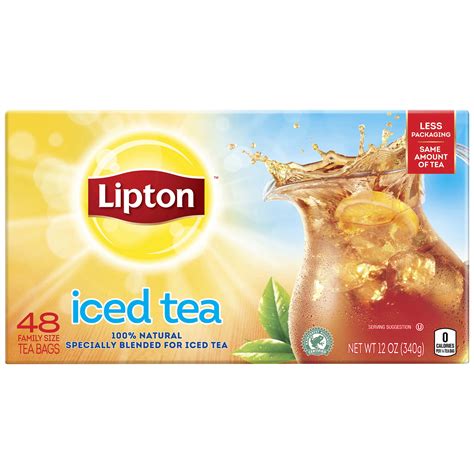 iced tea bags.